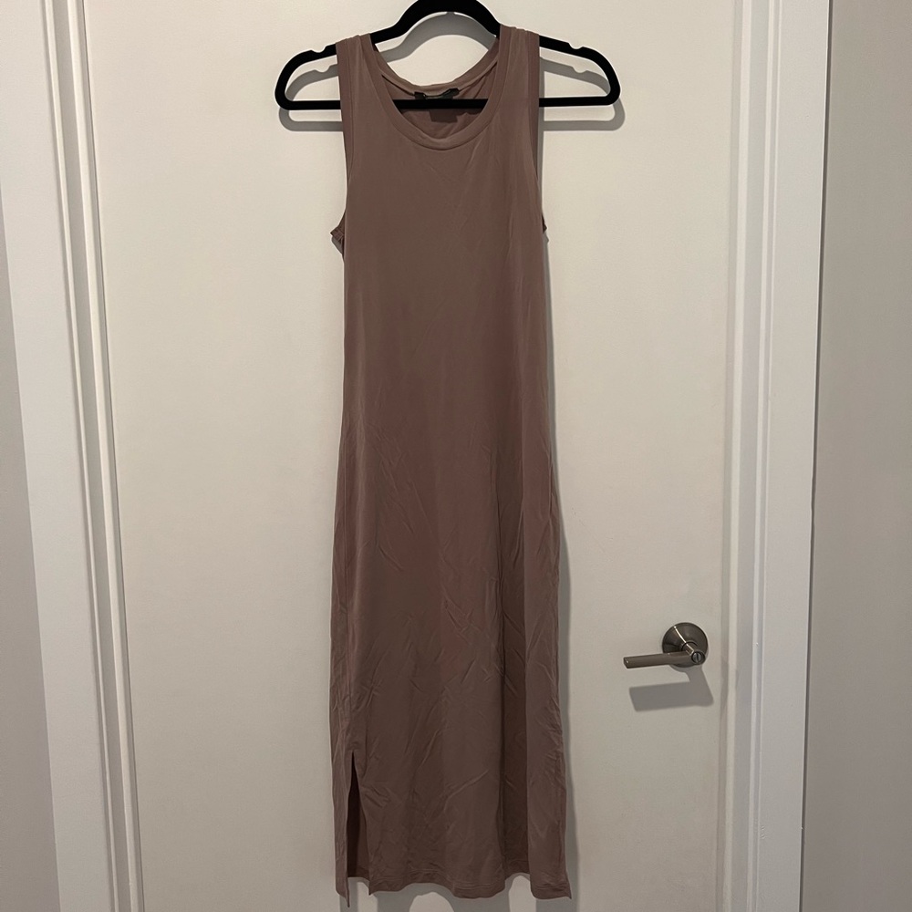 Nude Midi Dress